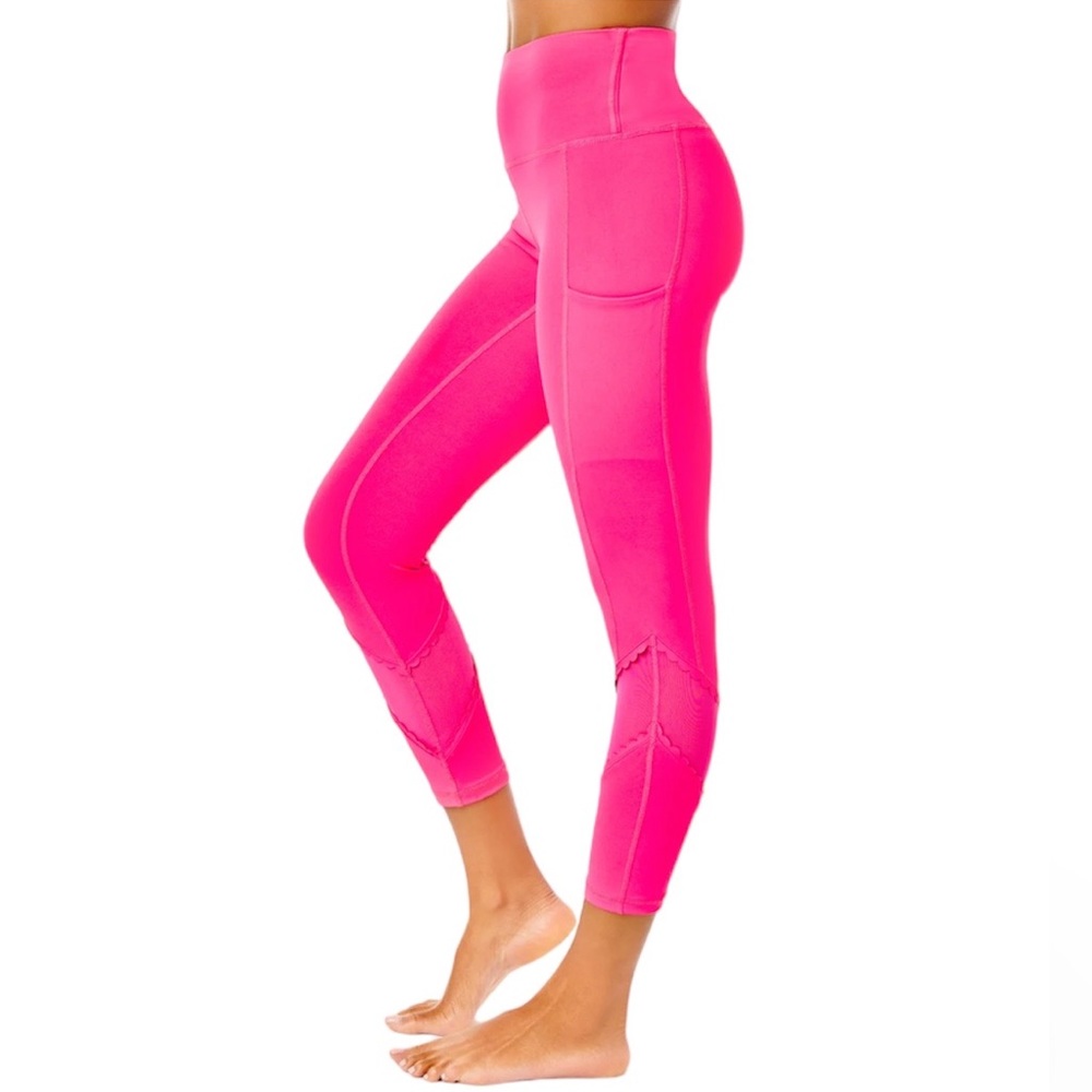 *NWT* Lilly Pulitzer UPF 50+ Luxletic 24" South Beach High Rise Midi Legging